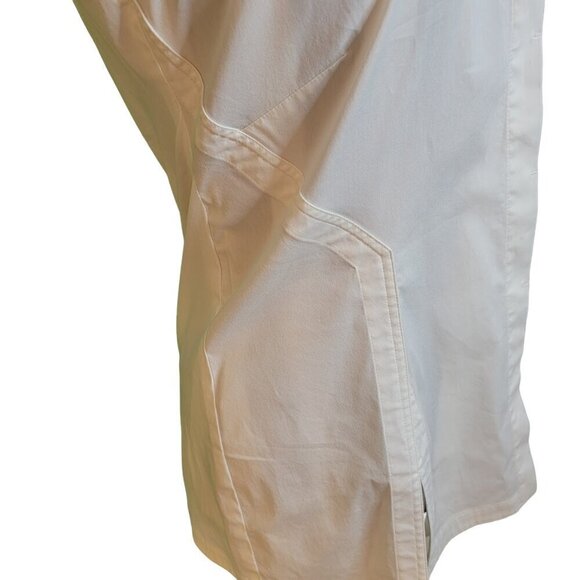 Carlisle New York Sleeveless White Tunic - Size 6 - Your New Go To Top - Picture 7 of 12